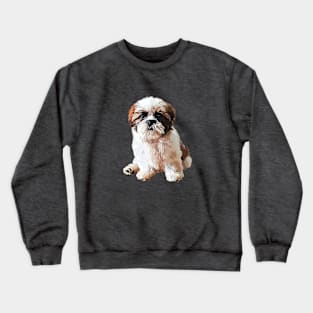 Shih Tzu Cute Puppy Dog Crewneck Sweatshirt